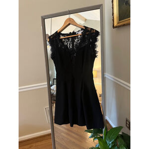 Women's BCBGeneration Black Lace Dress Size 8